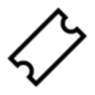 ticket icon