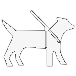Assistance dog symbol