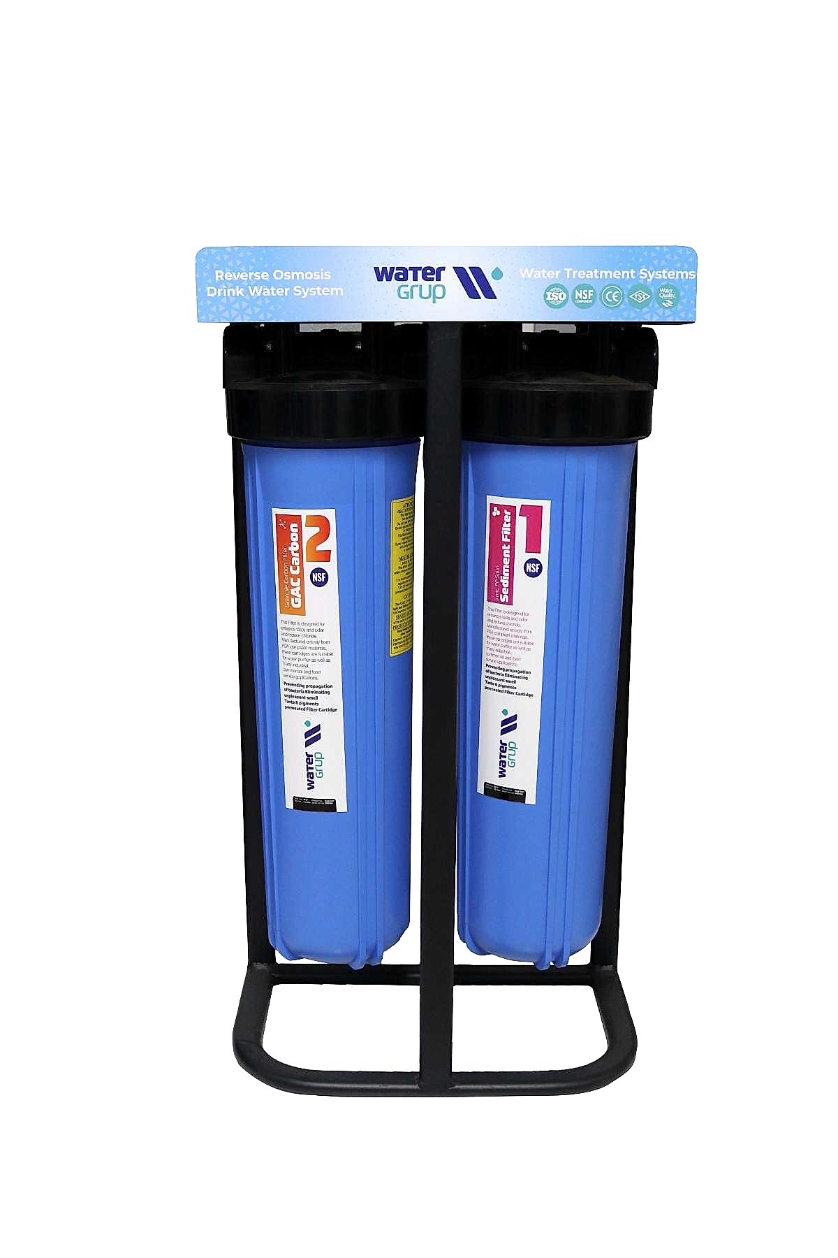 10" Big Blue 2’li Filtrasyon Sistemi