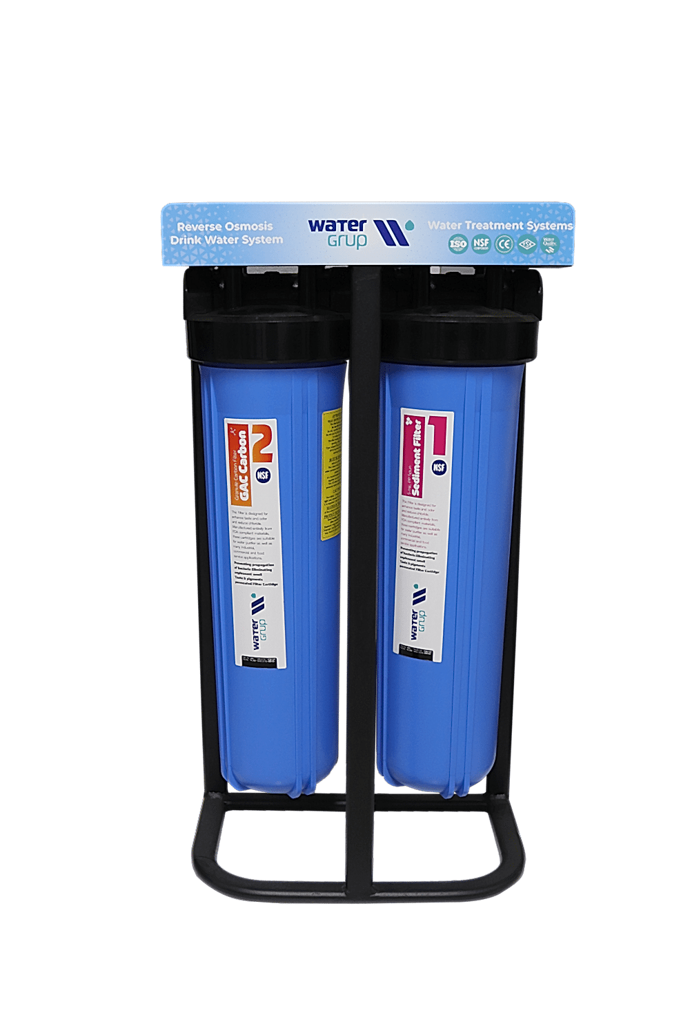20" Big Blue 2’li Filtrasyon Sistemi