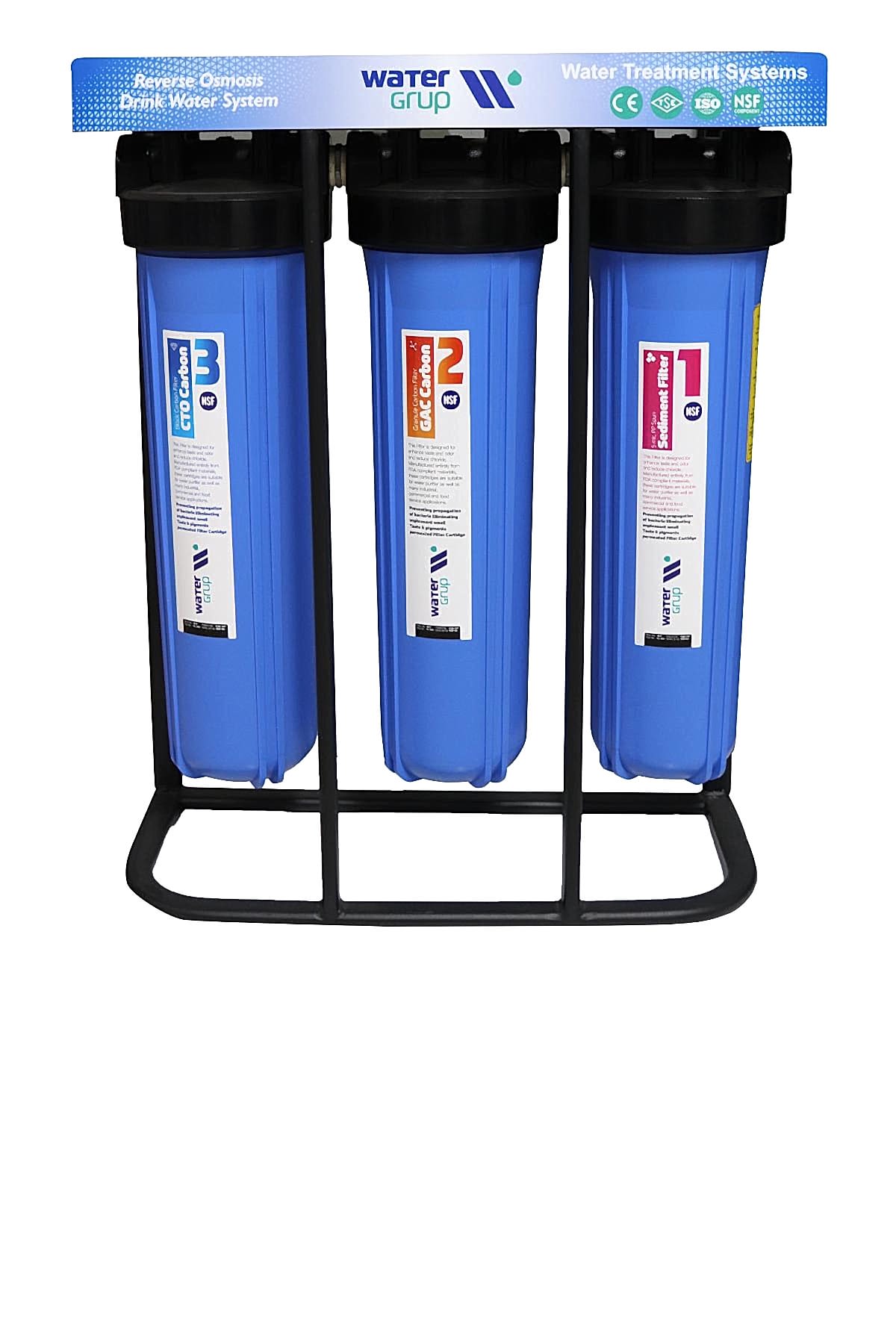 20" Big Blue 3’lü Filtrasyon Sistemi